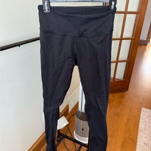 Black Lululemon High-Waisted Leggings